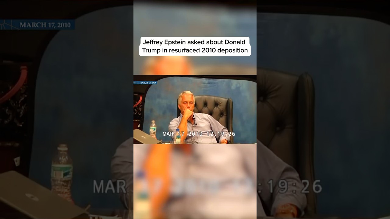 Jeffrey Epstein asked about Donald Trump in resurfaced 2010 deposition