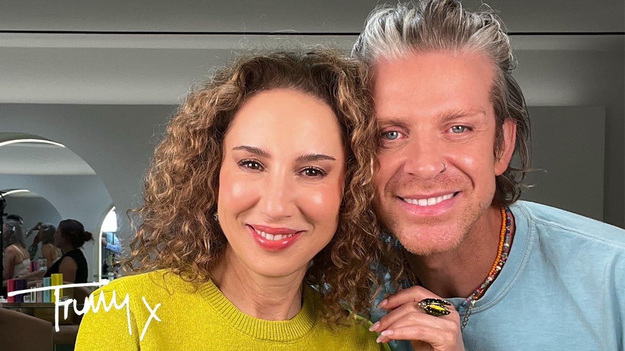 John Creates Effortless Glow on Carla Rockmore | Beauty Tips | Trinny