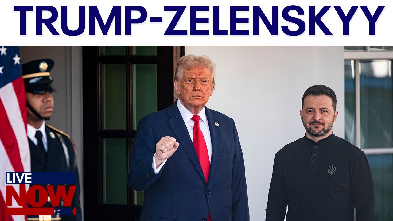 LIVE SOON: Trump-Zelenskyy meet at White House