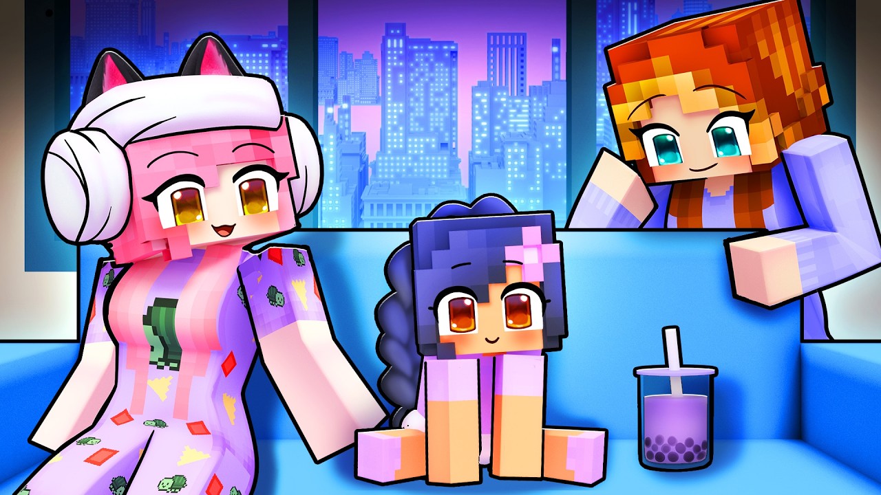 Living with DEMON HUNTERS in Minecraft!