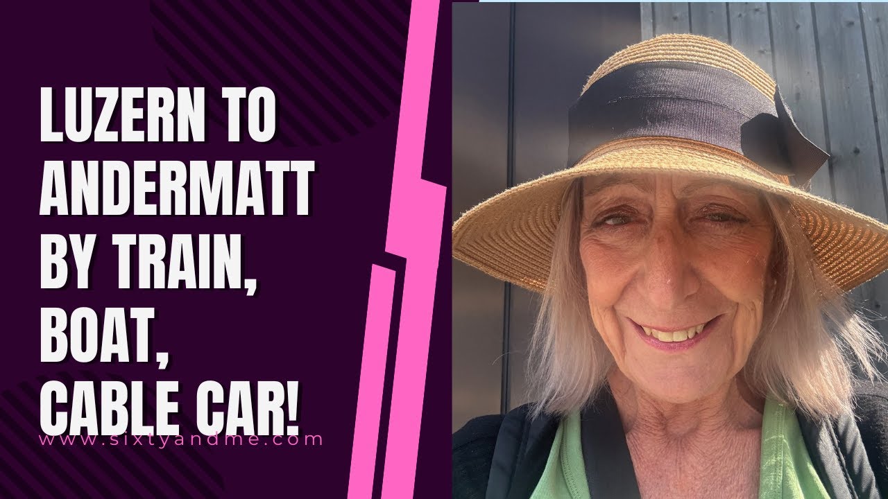 Luzern to Andermatt by Train, Boat, Cable Car!