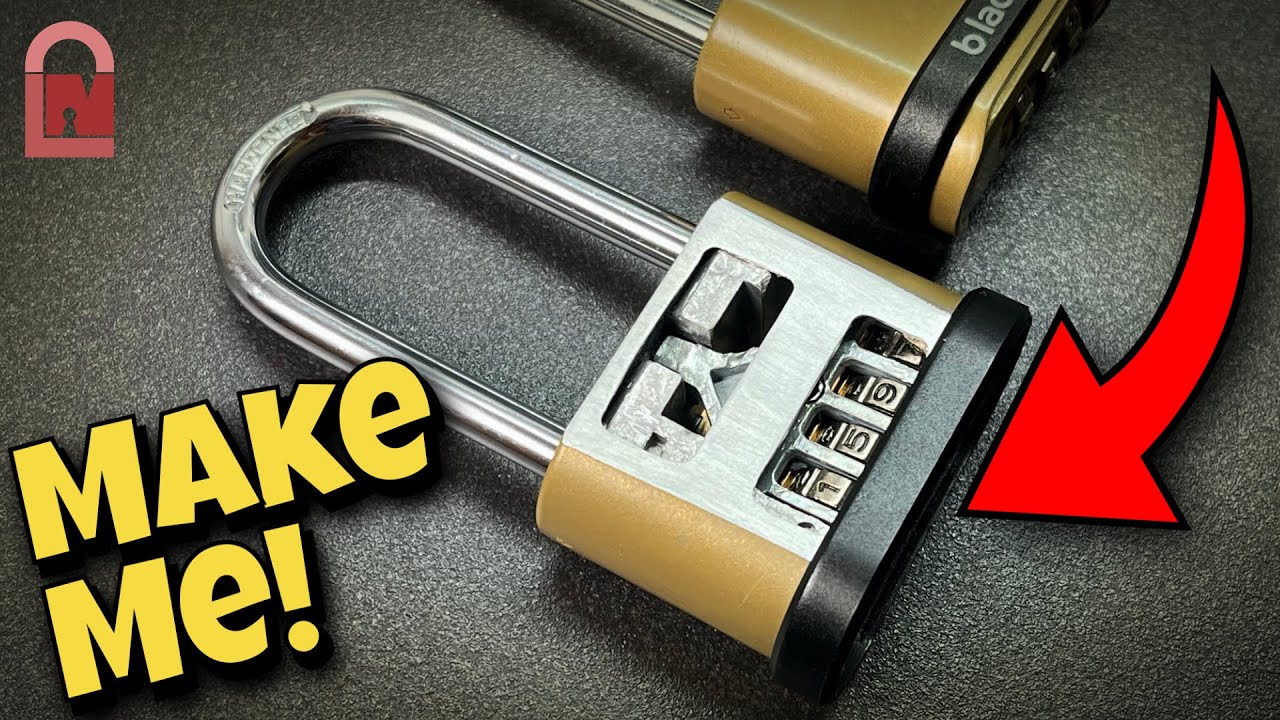 Make Your Own CUTAWAY Combination Padlock