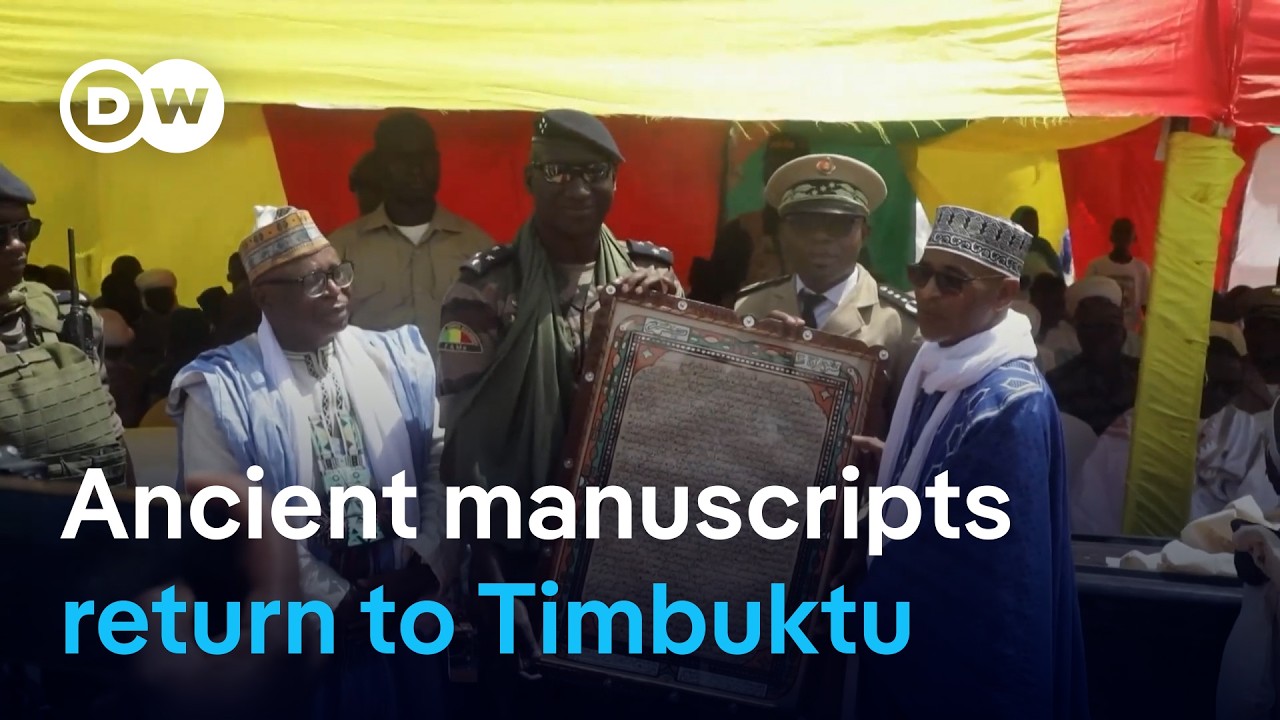 Mali returns ancient manuscripts to Timbuktu | DW News