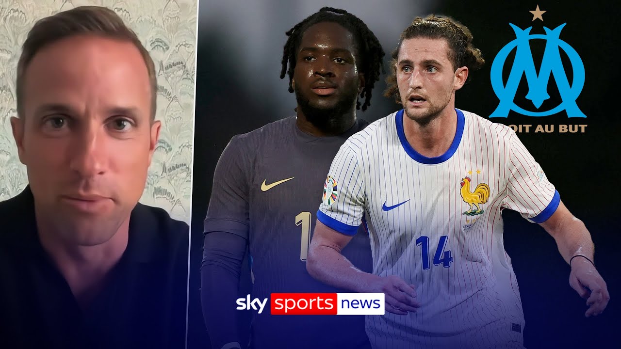 Marseille place Adrien Rabiot and Jonathan Rowe on transfer list for ‘unacceptable behaviour’