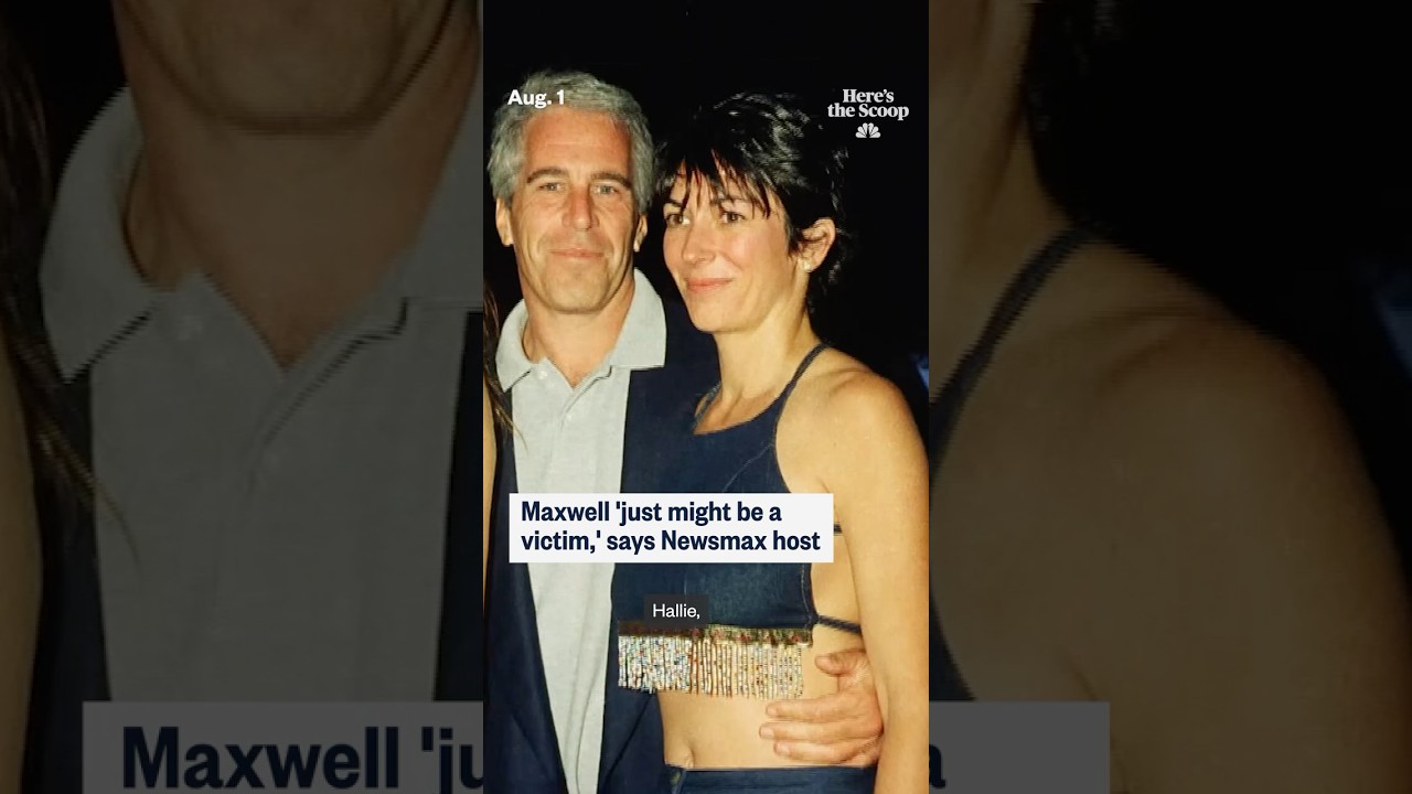 Maxwell ‘just might be a victim.’ says Newsmax host