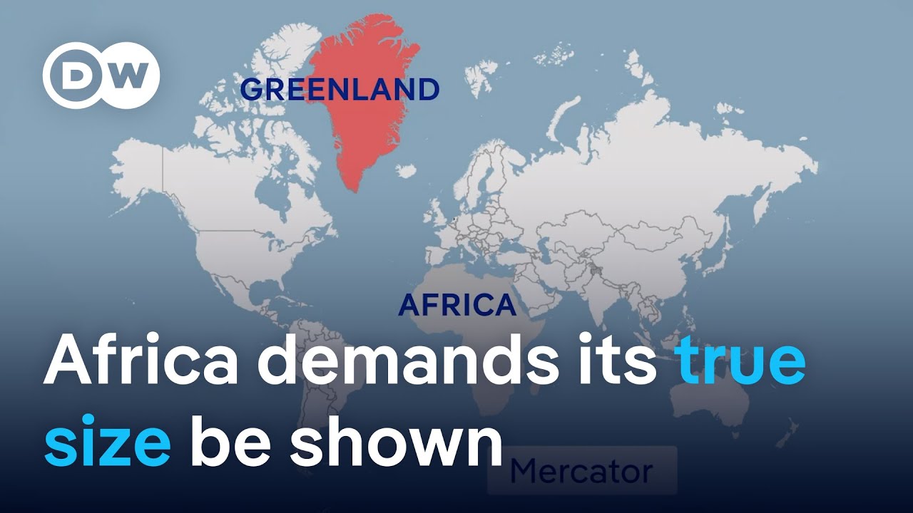 Mercator map criticised for marginalising Africa | DW News