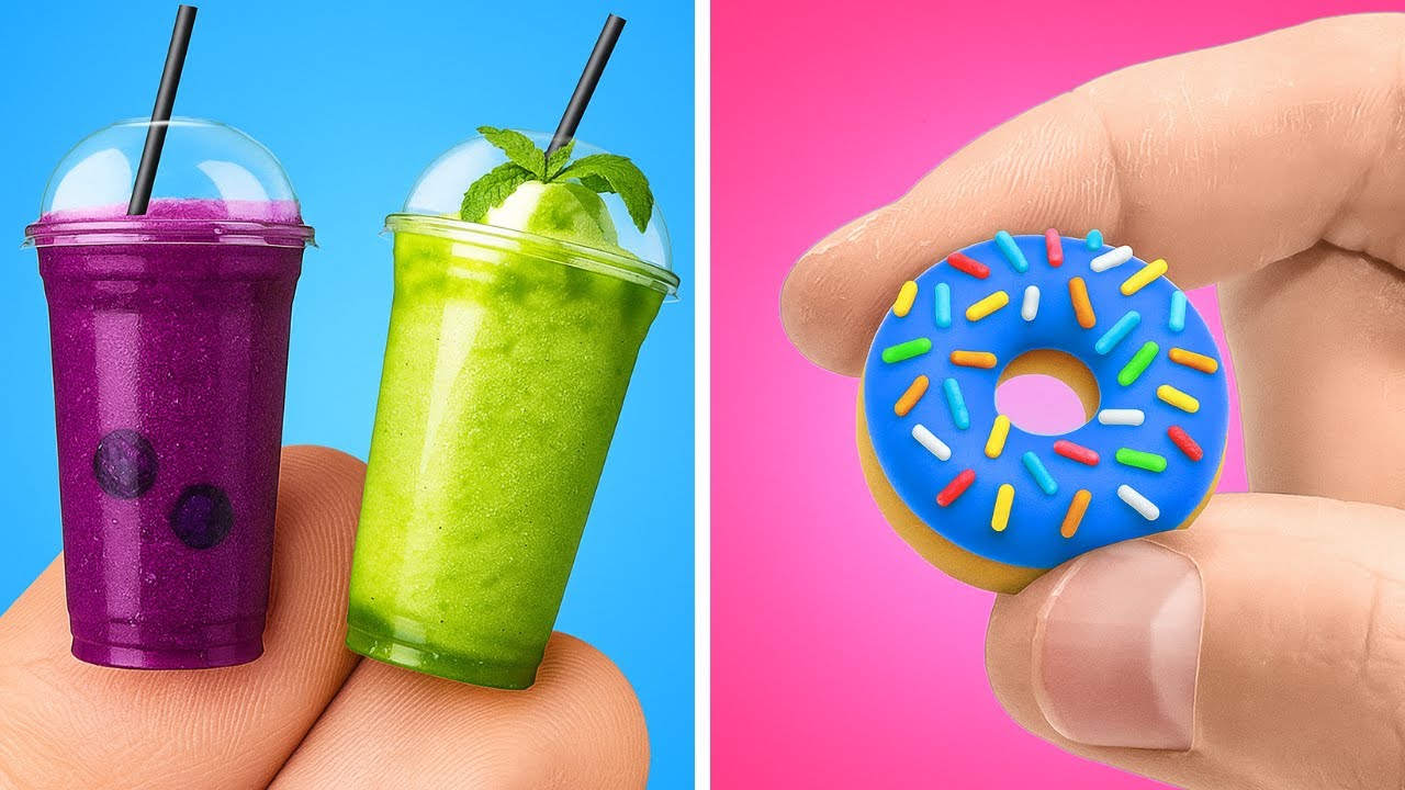 Miniature Crafts That Are So ADORABLE! 💖 Best Tiny DIYs You Can Make At Home