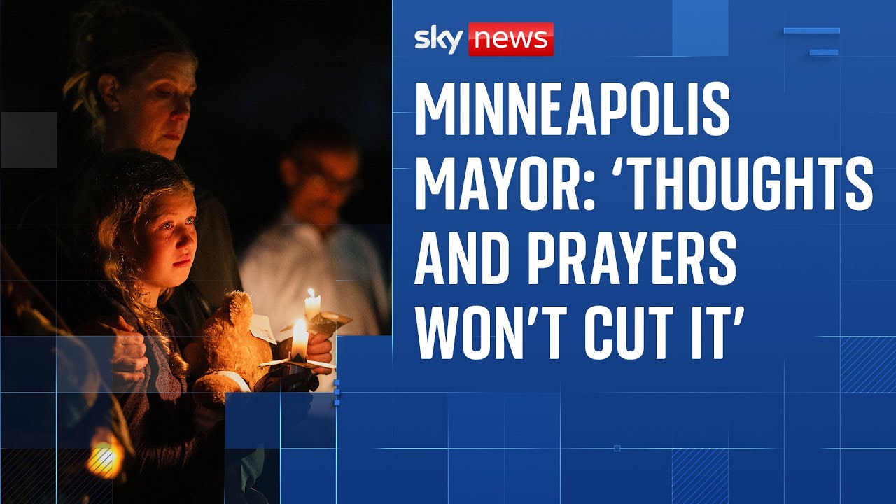 Minneapolis mayor calls for ban on assault weapons after Catholic school shooting