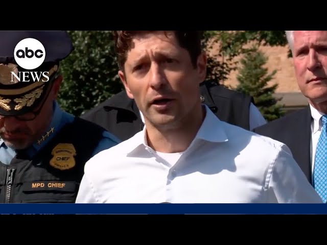 Minneapolis mayor speaks after Catholic school shooting