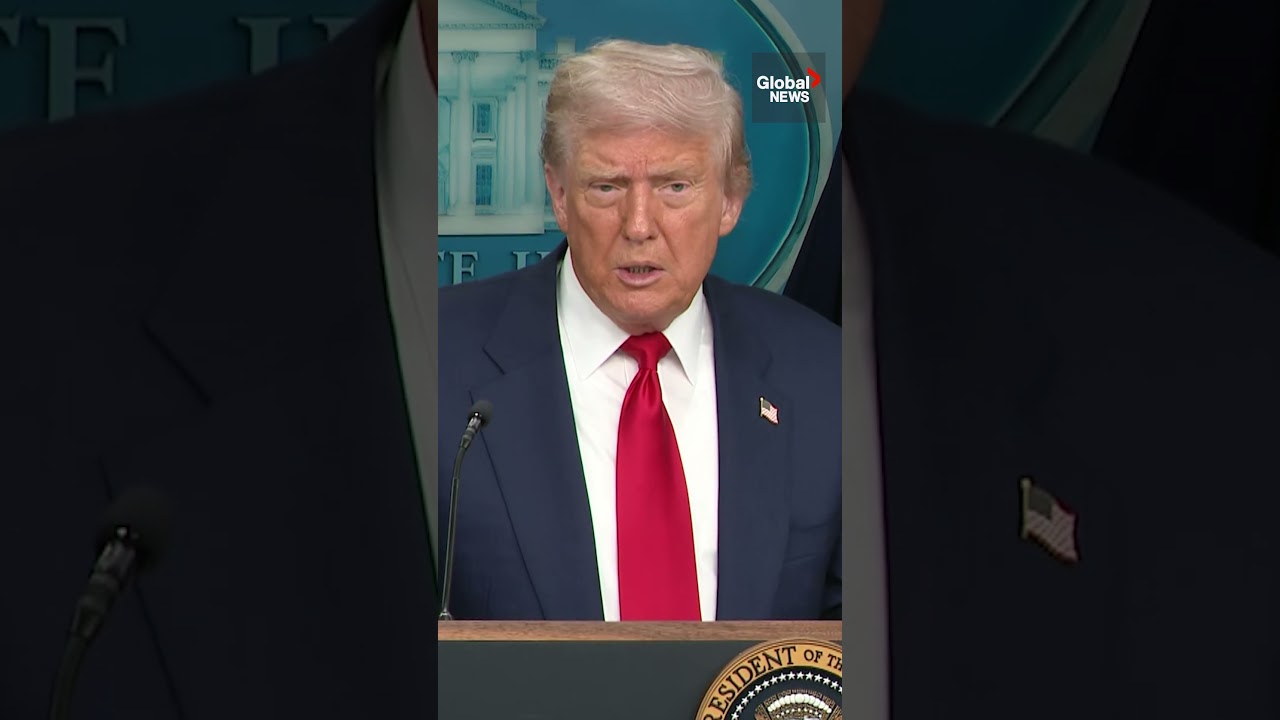 MOMENT: Trump says he’s “going to Russia” instead of Alaska — twice