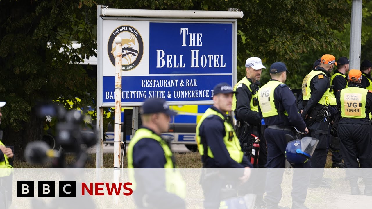 More asylum hotels in England face legal challenge after court ruling | BBC News