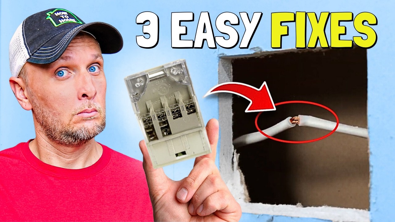 MOST DIYers Don’t Know How To Properly Fix Damaged Electrical Wires!