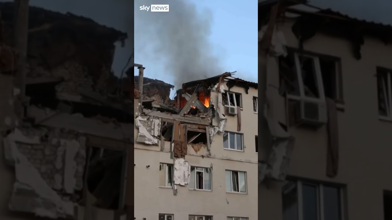 Multiple people killed in overnight attack on Kharkiv