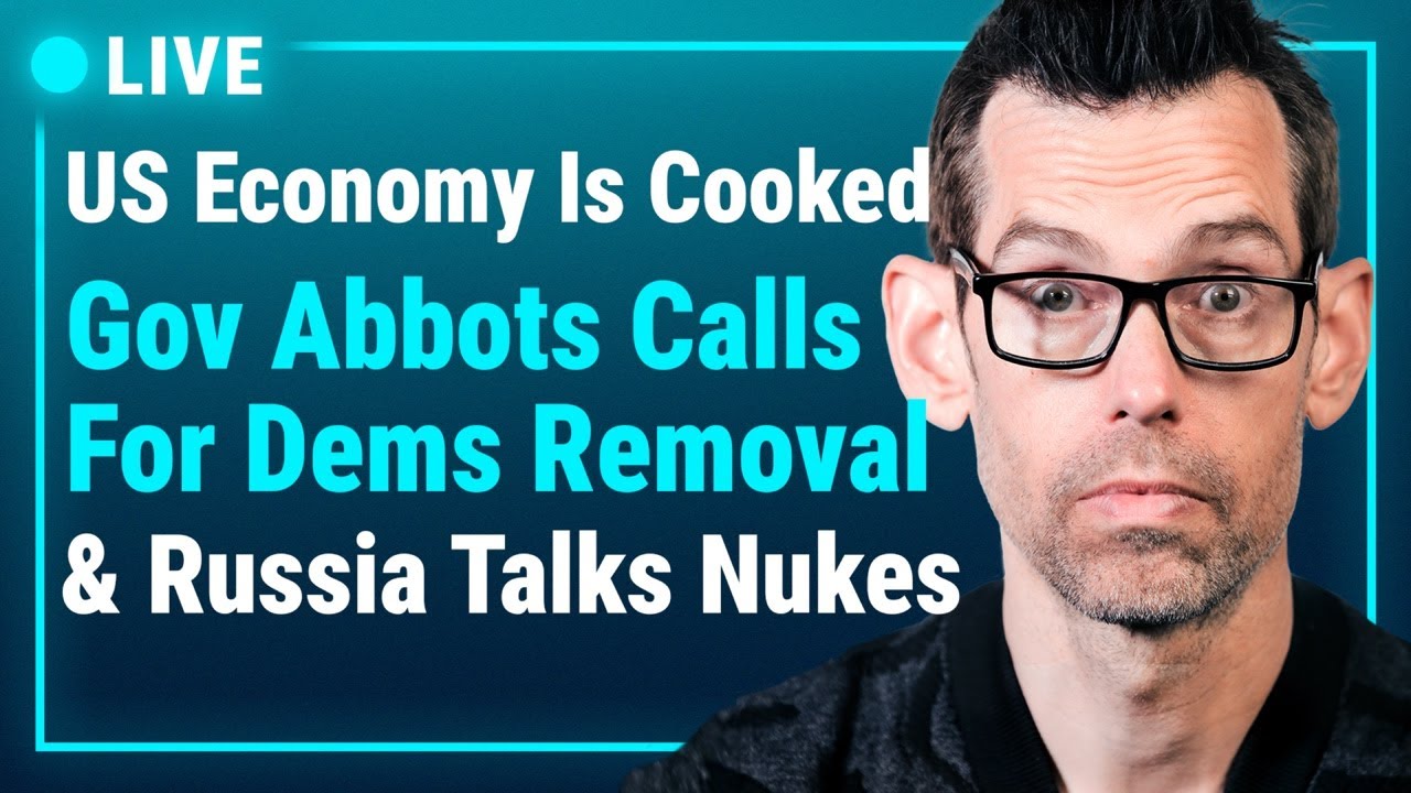 MUST WATCH Dems Skip Town Destroying Gov Abbot’s Plan & Russia Takes The Gloves Off Tom Bilyeu Show