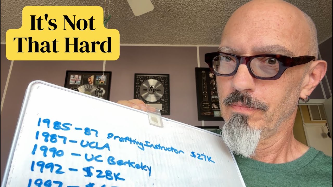 My 40 Year Salary History (And % Saved) That Let Me RETIRE EARLY