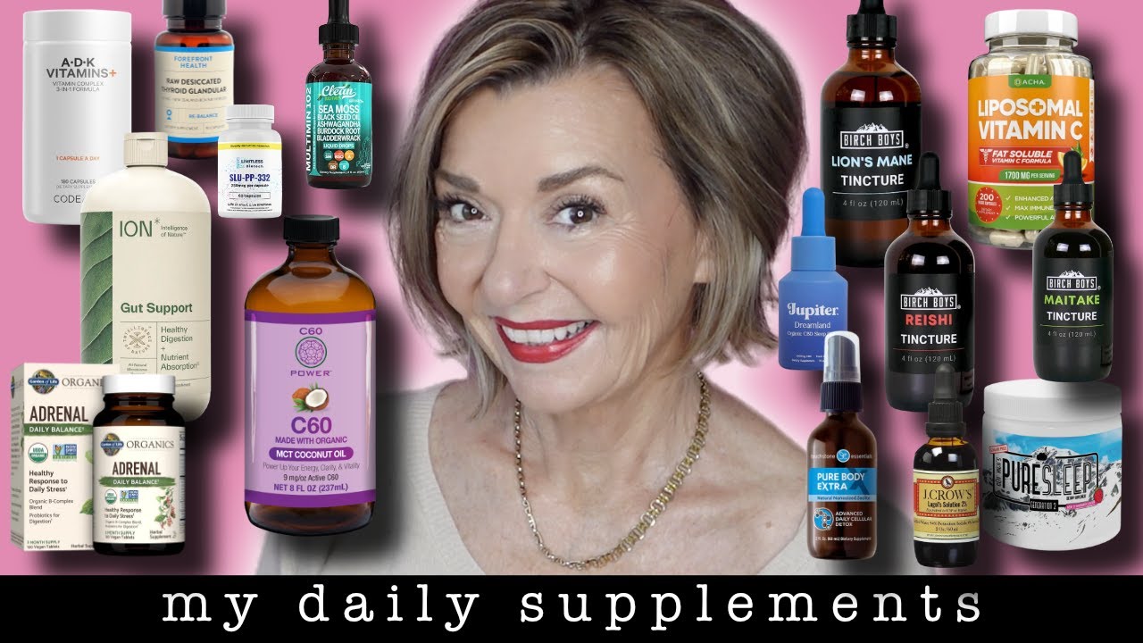My Daily Supplement Routine | Healthy Over 50