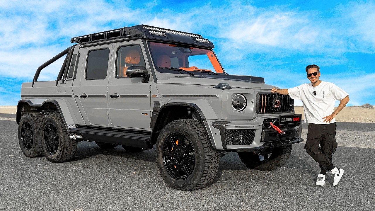 New $1 Million Brabus 6X6 Monster Revealed