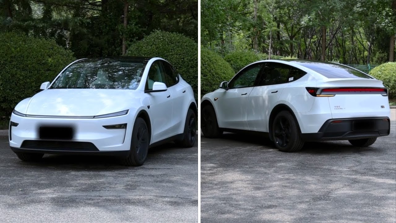 New 2025 Tesla Model Y in-depth Walkaround