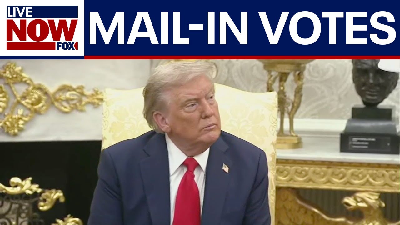 NEW: Trump asked about mail in voting