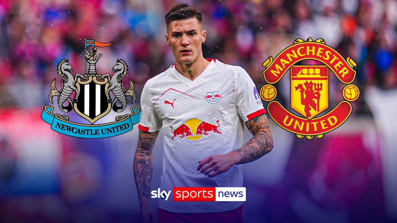 Newcastle continuing Benjamin Sesko talks with RB Leipzig tonight, Man United also in discussions
