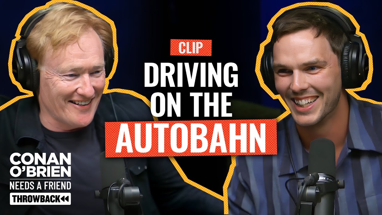 Nicholas Hoult Went 170 MPH In The Ferrari Challenge | Conan O’Brien Needs A Friend