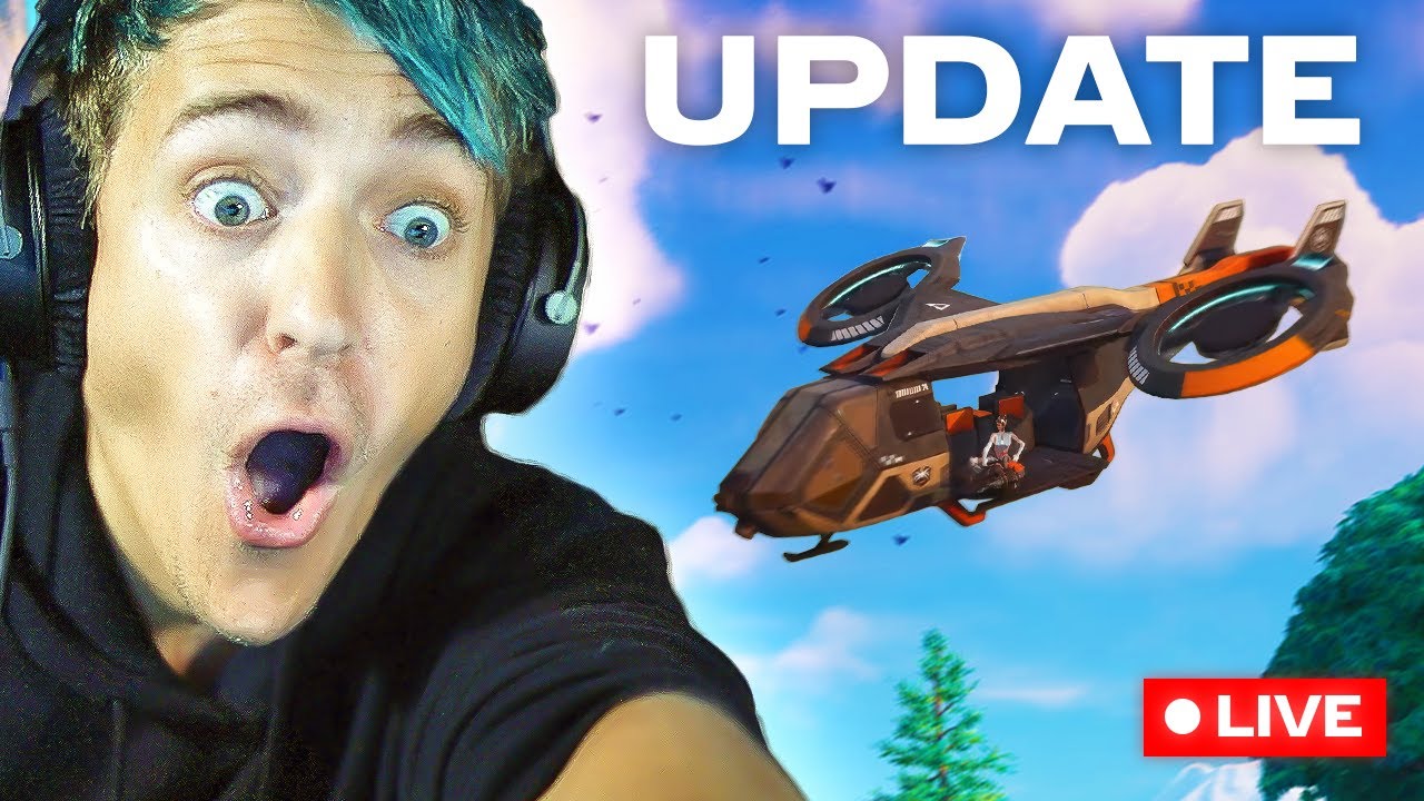 🔴 Ninja Playing Fortnite NEW Update