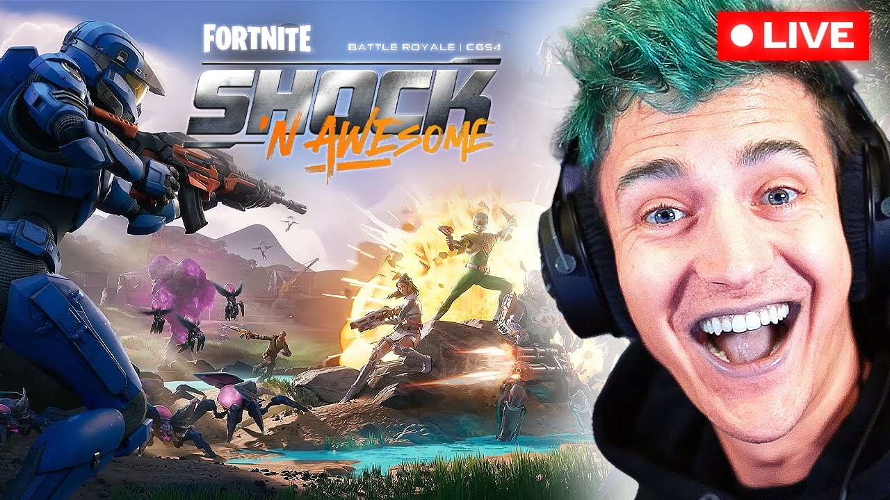 🔴 Ninja Plays Fortnite NEW SEASON 4 ALL DAY