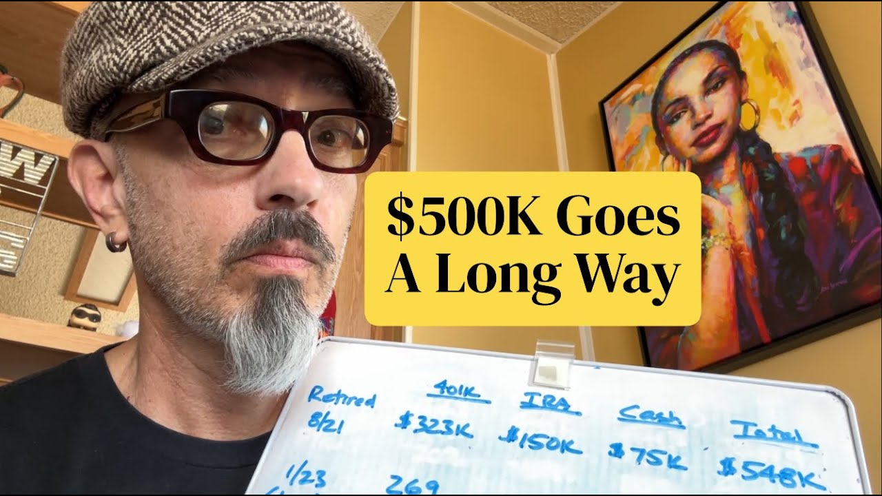 (NOT BAD!) July Tanked Retirement Portfolio Update (+ YouTube $)