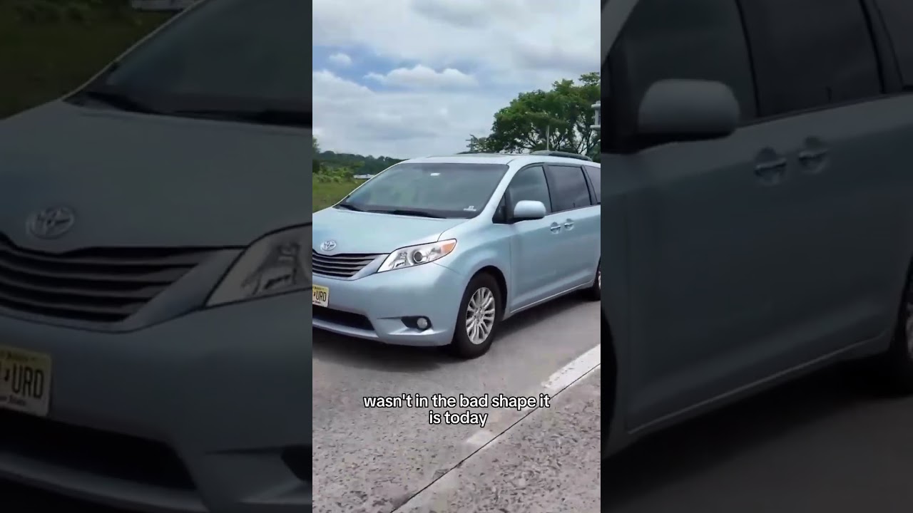 Old Toyota Siennas are still on the road today #toyota