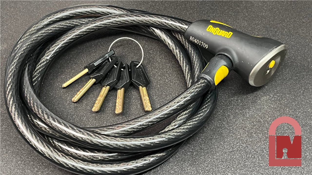 OnGuard Doberman Slider Bike Lock Picked