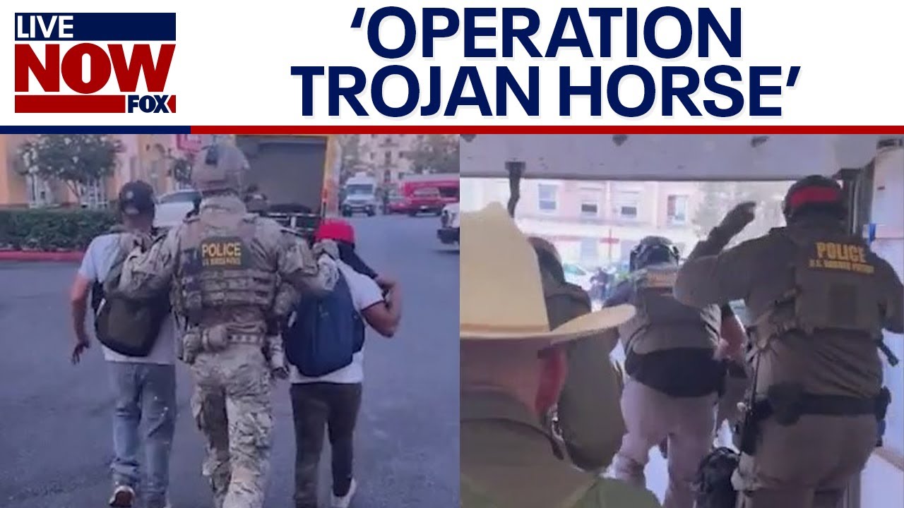 ‘Operation Trojan Horse’: LA immigration raid leads to multiple arrests | LiveNOW from FOX