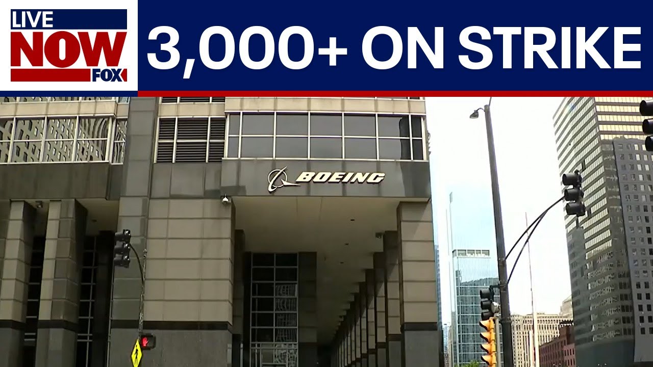 Over 3,000 Boeing fighter jet workers go on strike  | LiveNOW from FOX
