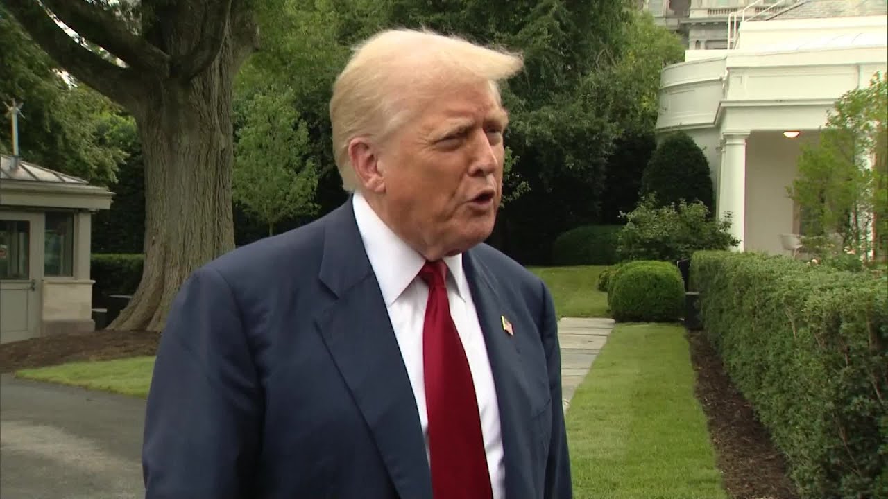 President Trump on Jobs Report, Firing Head of BLS