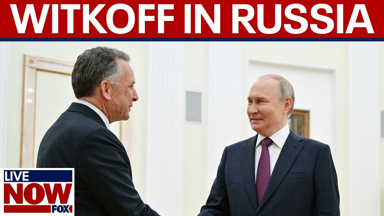 President Trump’s envoy Steve Witkoff lands in Russia ahead of Ukraine ceasefire deadline