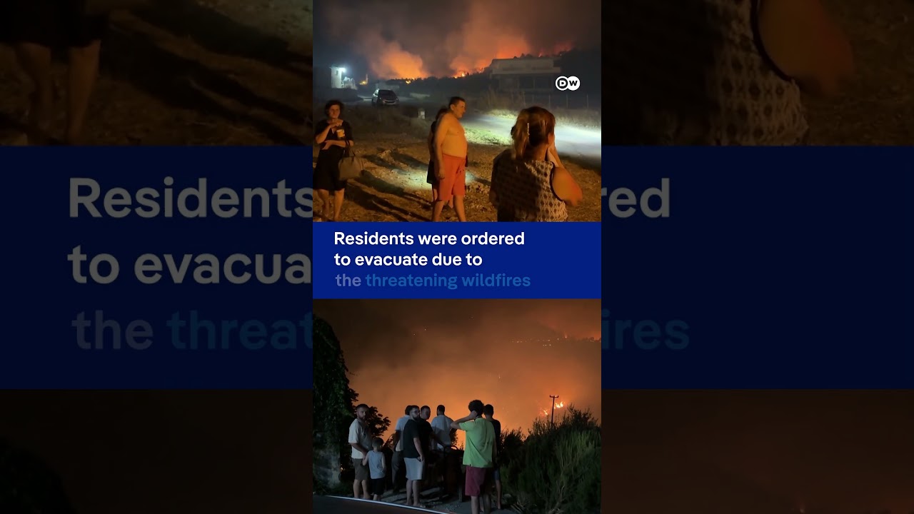 Record heat fuels wildfires in southern Europe | DWNews