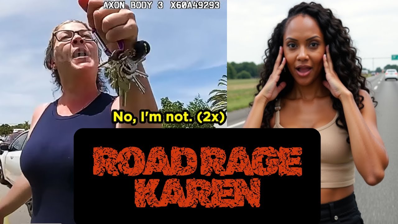 Road Rage KAREN: She Thought She Was Above the Law!