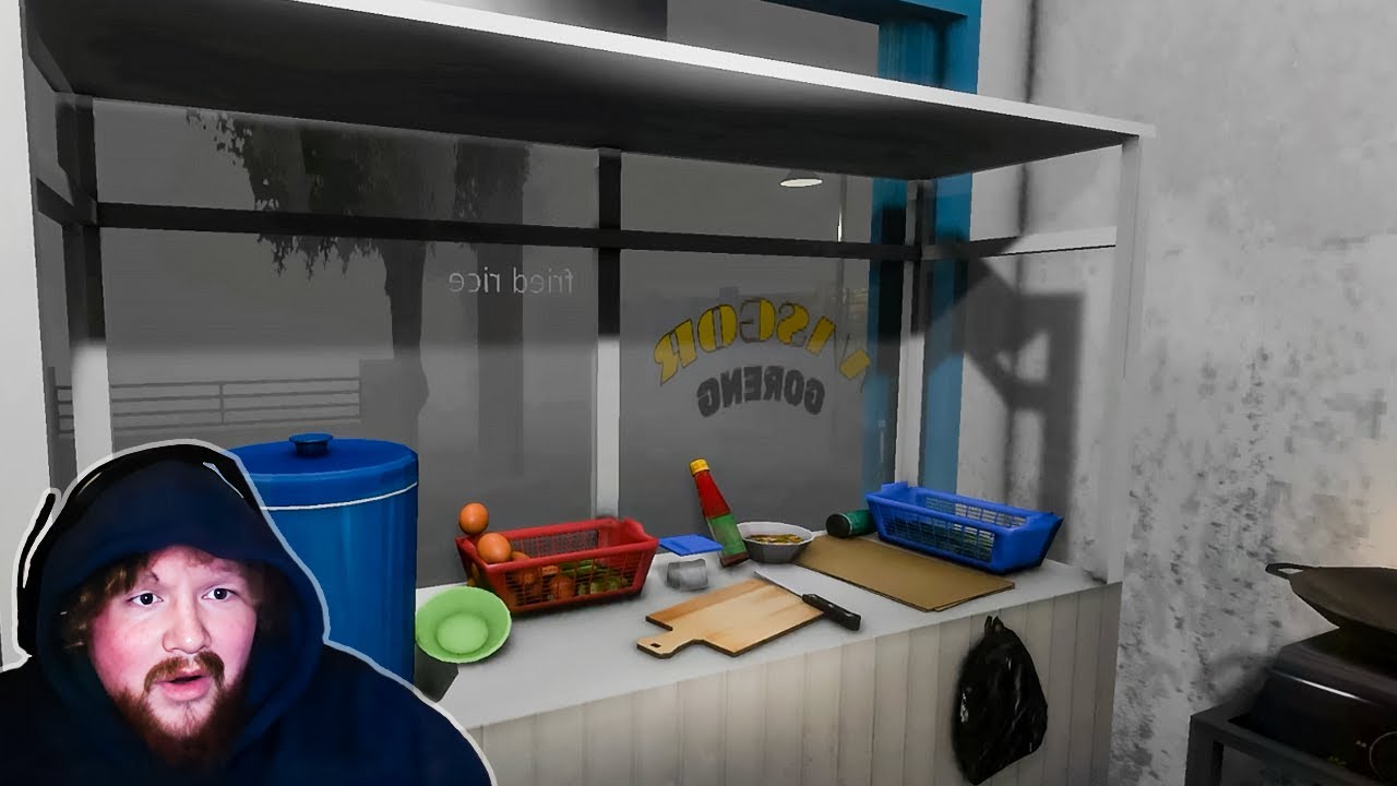 Selling Fried Rice At Night…