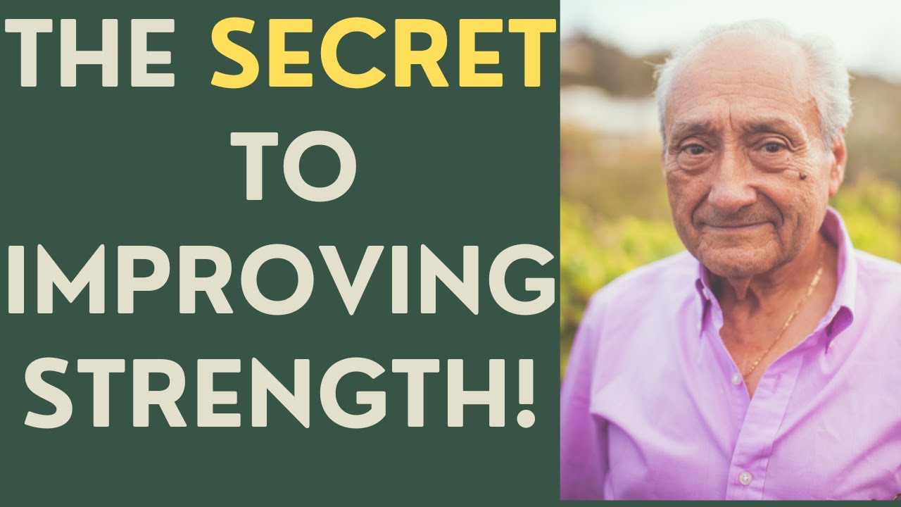 Seniors: The Secret to Imrpoving Strength
