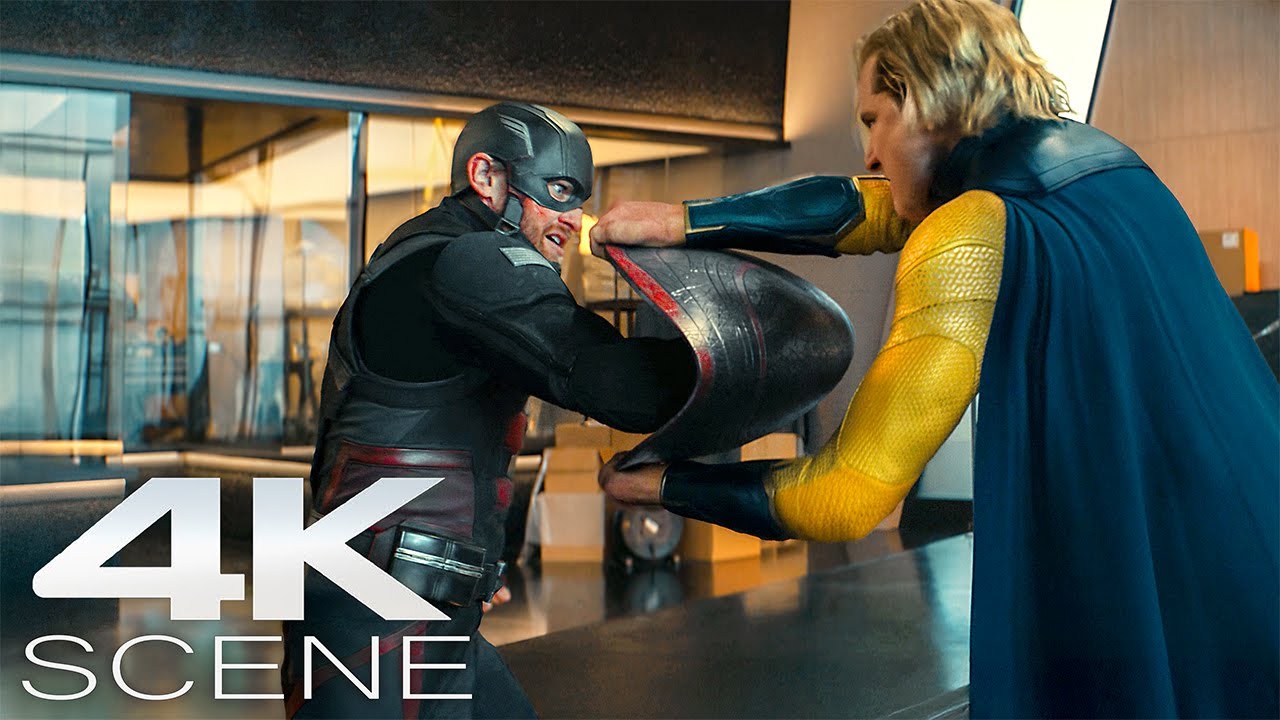 Sentry Easy Claps Thunderbolts (2025) Fight Scene | Thunderbolts Movie Clip 4K Blu-ray