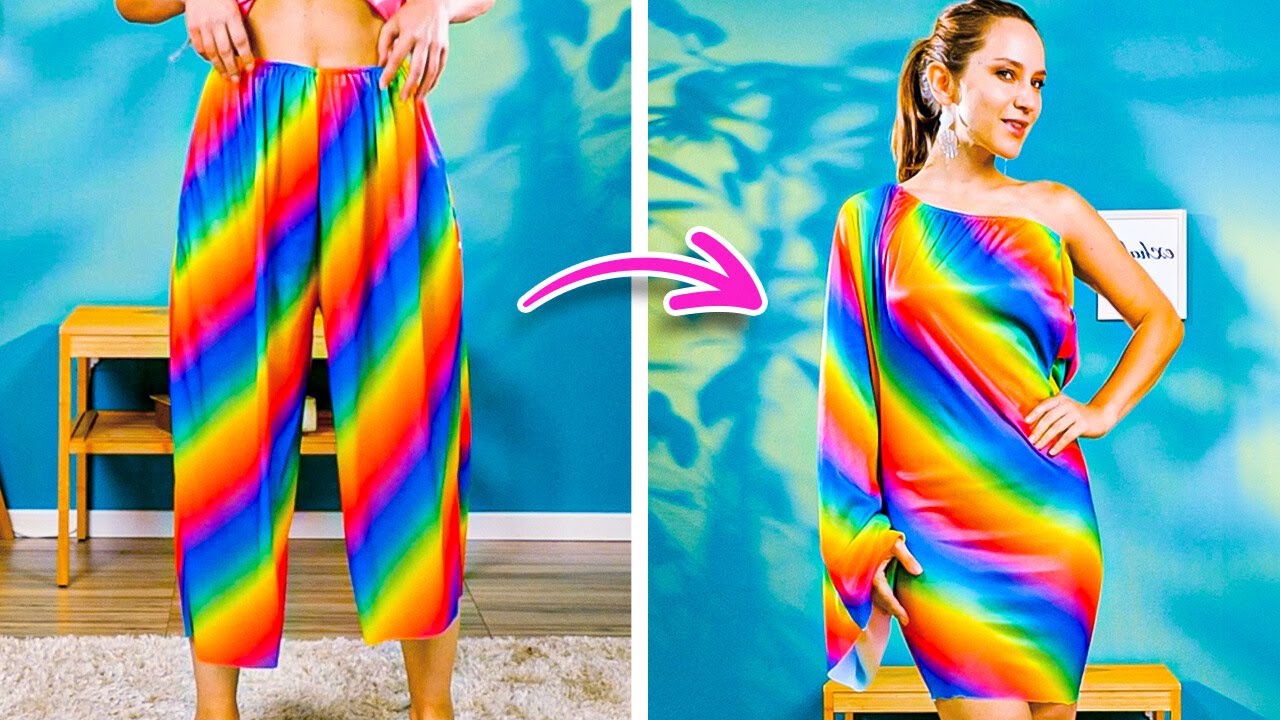 Smart Hacks Every Lady Should Know to Bring Her Old Clothes Back to Life ✂️✨