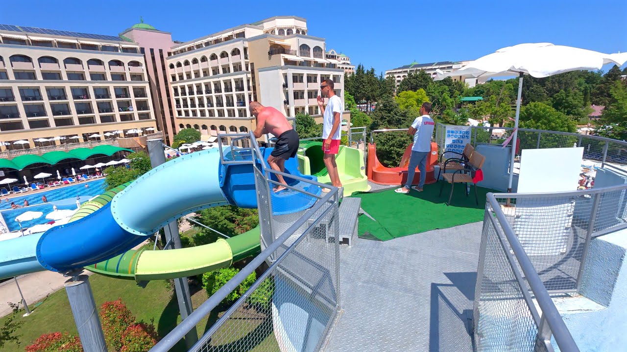 Space Hole Water Slide at Sol Nessebar 🇧🇬