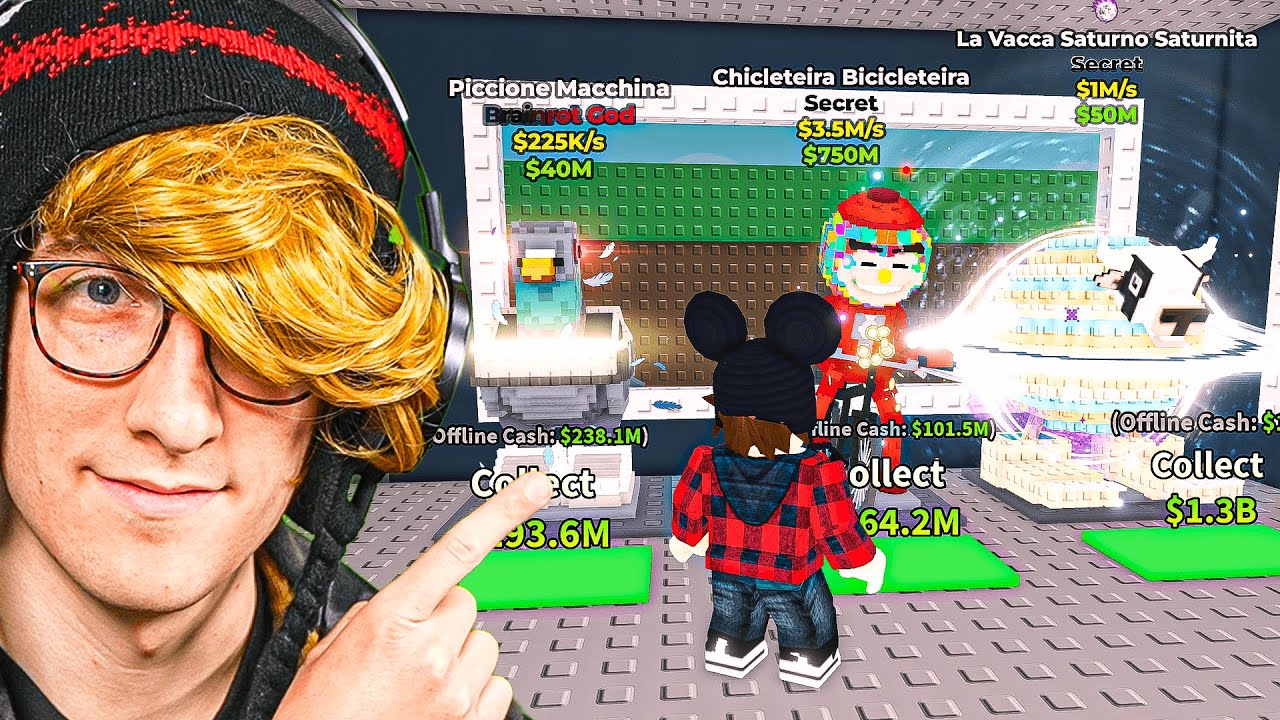 steal a brainrot admin abuse (🔴live now) #shorts