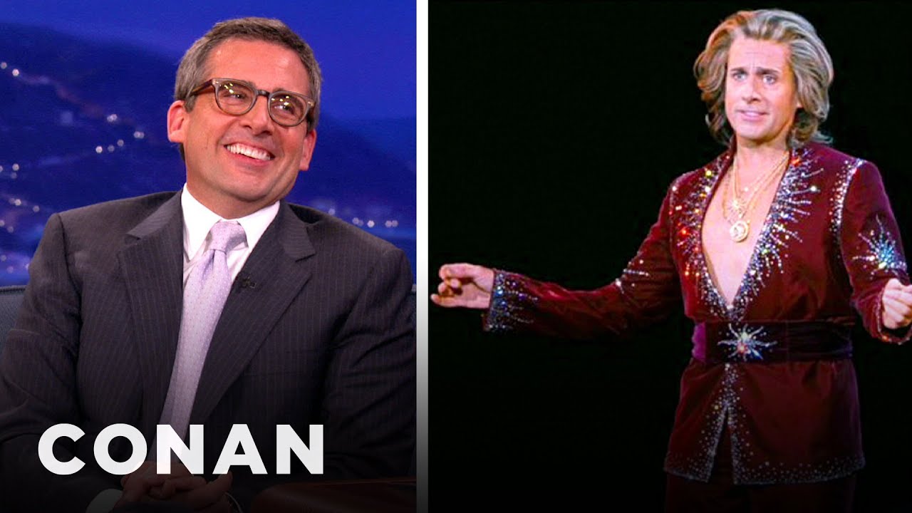 Steve Carell Performs A Magic Trick For Conan | CONAN on TBS