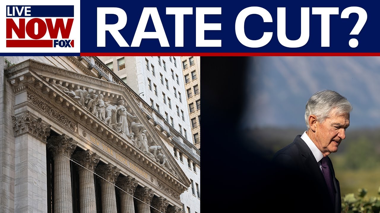 Stocks surge after Fed Chair Jerome Powell hints at possible interest rate cut