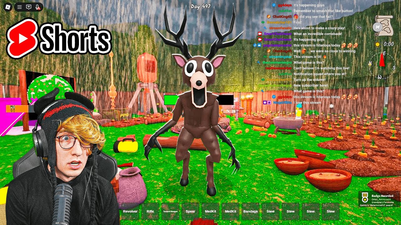 stream ends when i die #shorts #roblox