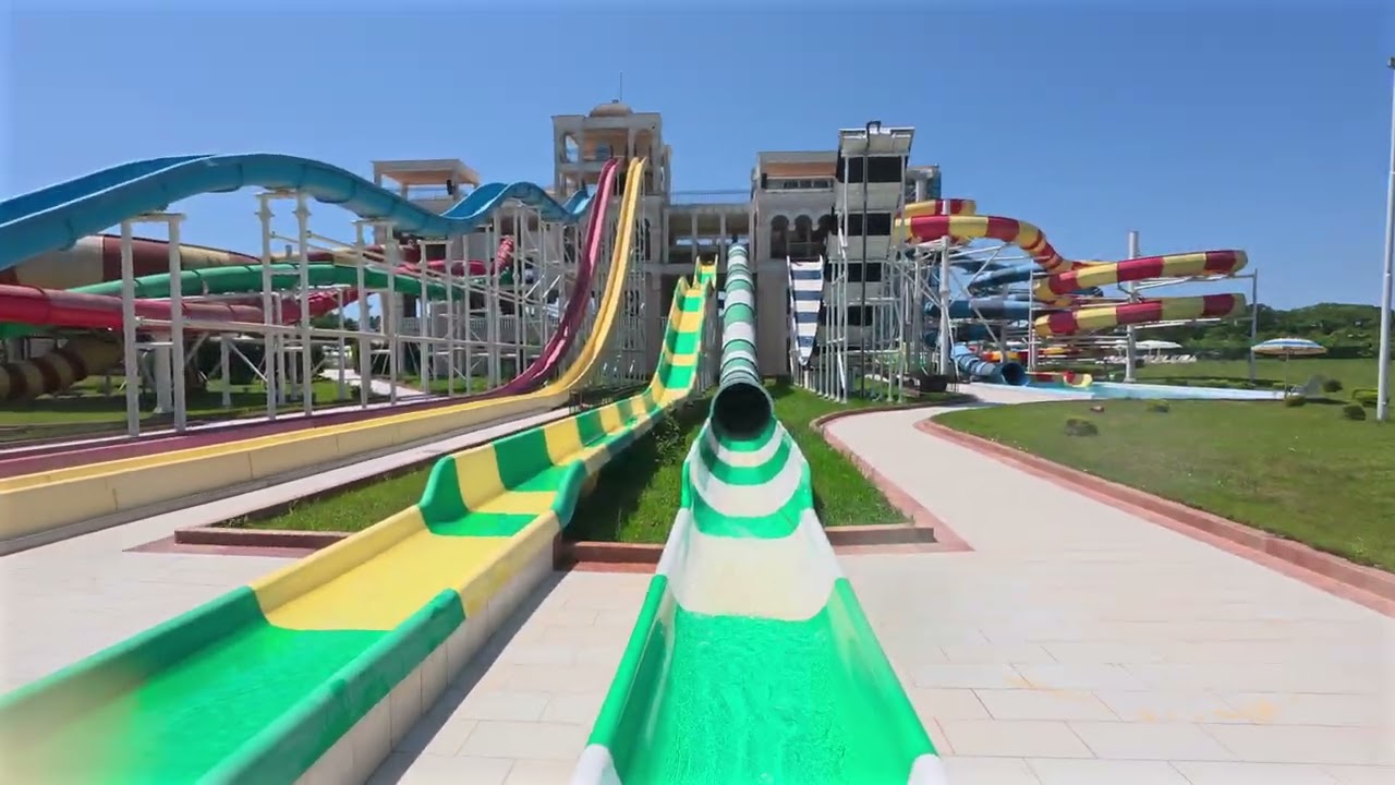 Sunset Aquapark Pomorie in Bulgaria 🇧🇬