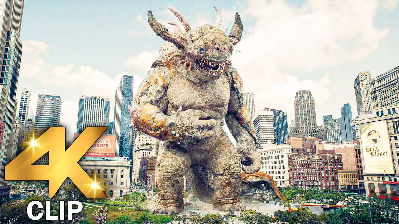 Superman & Justice Gang Vs Kaiju – Fight Scene | SUPERMAN (2025) Movie CLIP 4K