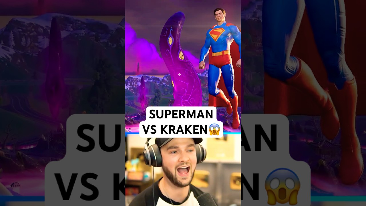 SUPERMAN vs KRAKEN Fortnite Live Event!