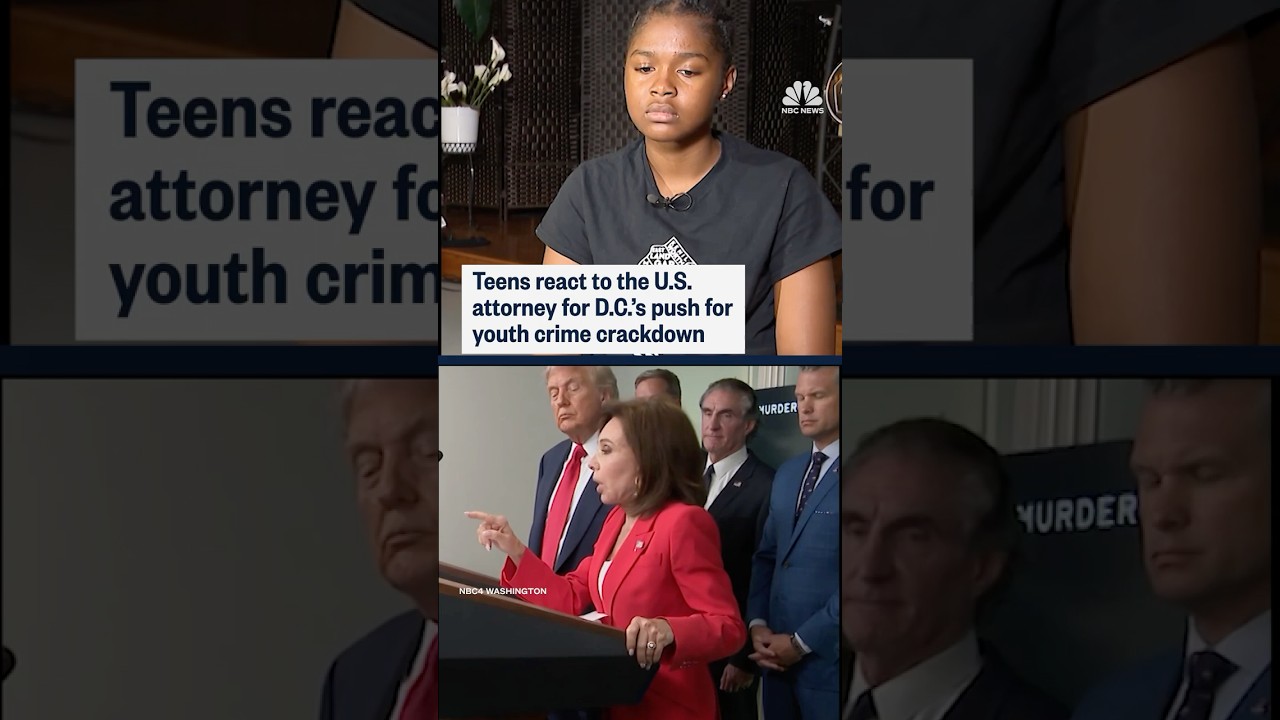 Teens react to the U.S. attorney for D.C.’s push for youth crime crackdown