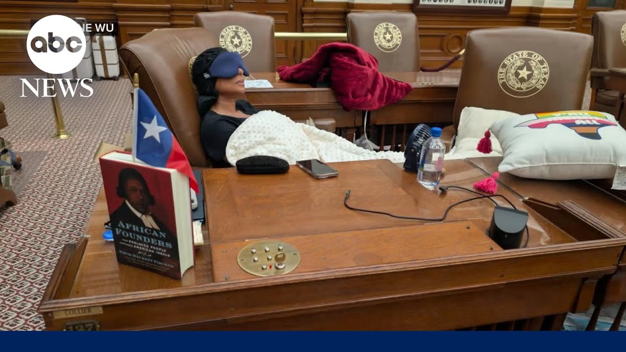Texas state lawmaker sleeping in chambers calls GOP order ‘a form of oppression’